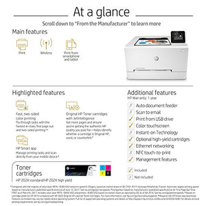 HP LaserJet Pro M254dw Wireless Color Laser Printer, Amazon Dash Replenishment ready (T6B60A)