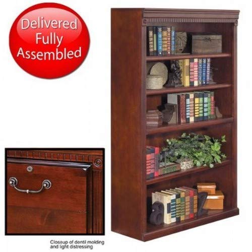 Martin Furniture Huntington Club Office Open Bookcase, 60"