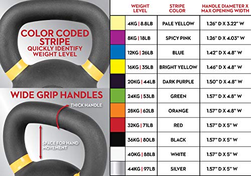Lifeline Kettlebell Weight – 44 kg/97 lb.