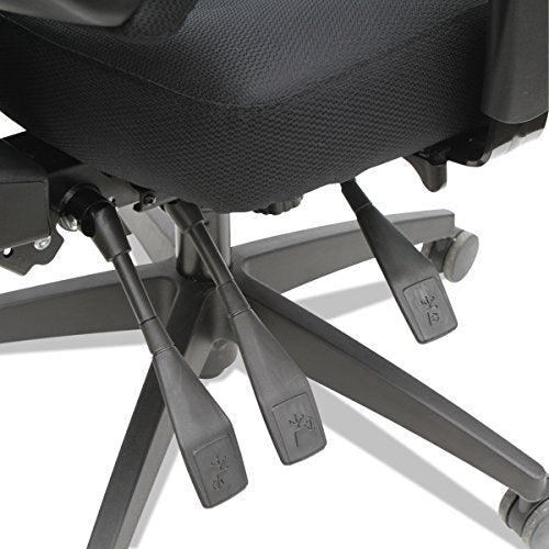 Alera ALEHPM4202 Wrigley Series High Performance Mid-Back Multifunction Task Chair, Blue