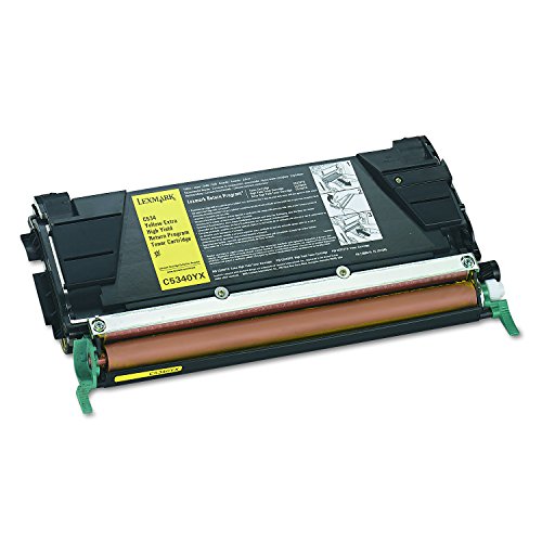Lexmark C5340YX Yellow Extra High Yield Return Program Toner Cartridge (7K)