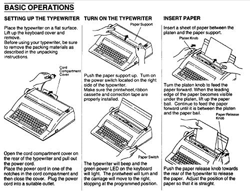 Nakajima WPT-150 Electronic Typewriter