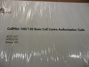 Nortel CalPilot 100/150 Basic Call Centre Authorization Code