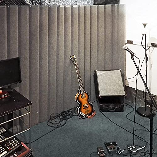 VERSARE VersiPanel Acoustical Partition Wall - Sound Panel Room Divider, Gray, 8' x 6'6