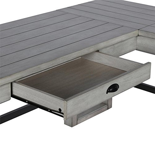 Ameriwood Home 9552296COM Wildwood L Shaped Desk