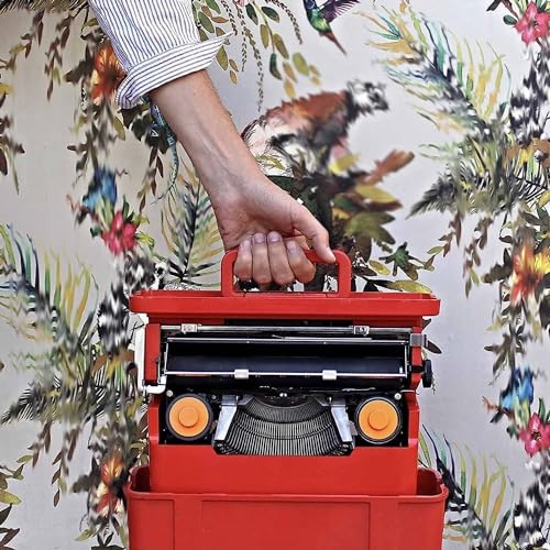 Quepiem Retro Manual Typewriter with Double Ribbon - Valentine Literary Gift