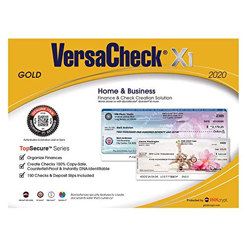 VersaCheck HP DeskJet 3755 MX MICR Check Printer and VersaCheck Gold Check Printing Software Bundle, (3755MX)