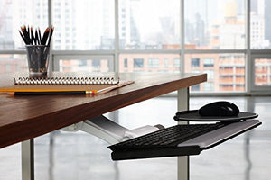 Humanscale 900 Standard Keyboard Tray System w/ 6G Arm mechanism, 12R Right Mouse, and Gel Palm Rest