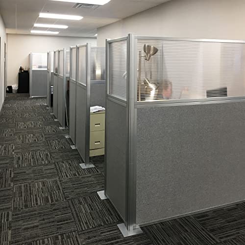 VERSARE Hush Panel Cubicle Kit | Sound Dampening Workstation Partition Walls