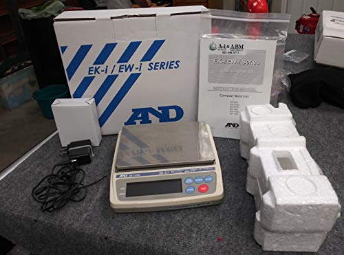 A&D EK1200i Legal For Trade Gold Scale