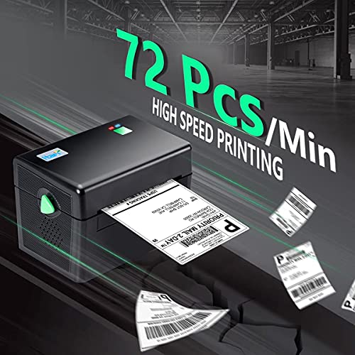 Thermal Label Printer - Itari Commercial Grade Shipping Label Printer, 4X6 Label Printer for Shipping Packages, Work with Windows/MacOS, Compatible with Ebay, Amazon, Shopify, Esty, USPS