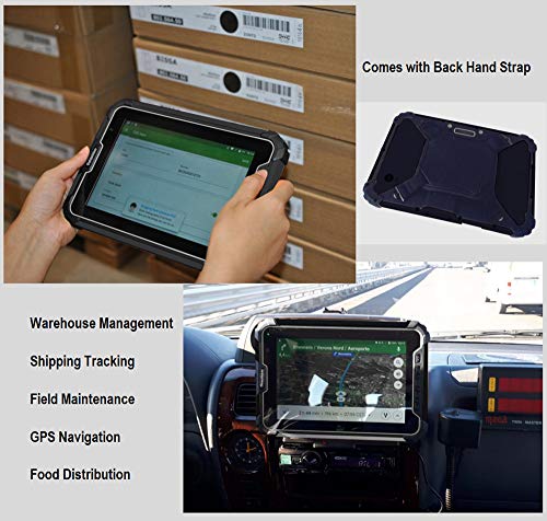Vanquisher Enterprise Tablet PC with Barcode Scanner, 8-inch IP67 Waterproof Zebra Scan Engine, Wi-Fi & 4G