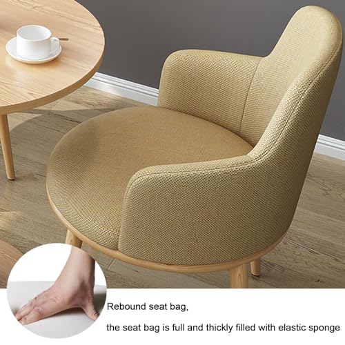 BYJSJY Round Dining Table And 3 Chairs Set - Small Negotiation Table for Business Conference Room, Kitchen Lounge, Living Room - Modern Leisure Dining Room Furniture (Color: A4)