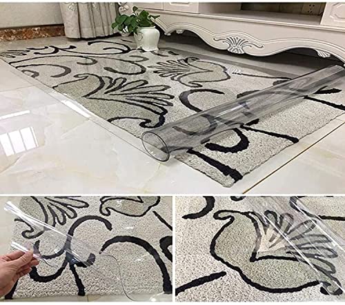 HAIZON Hard-Floor Chair Mat PVC Clear Non-Slip Protector for Hard Floor - Multiple Sizes