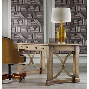 Hooker Furniture 638-10005 Melange Architectural Writing Desk, Light Wood