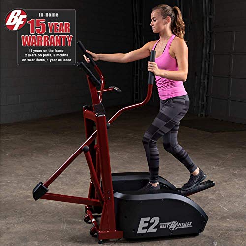 Best Fitness Body-Solid Elliptical Trainer (BFE2), red