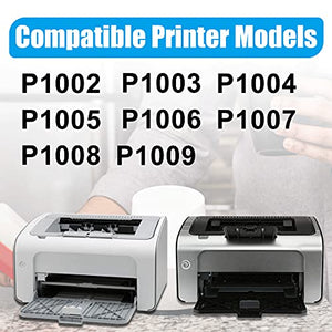 6 Pks Black Compatible 35A | CB435A Toner Cartridge Replacement for HP P1008 P1009 P1002 P1005 P1006 P1003 P1007 P1002 Series Printer