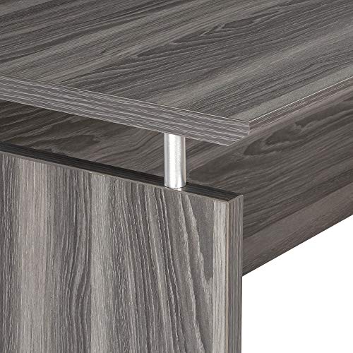 Safco Products MNCNZ72LGS Medina Credenza, 72", Gray Steel
