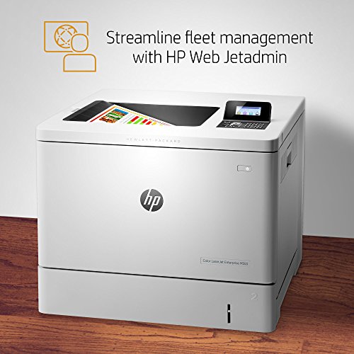 HP LaserJet Enterprise M553n Color Laser Printer with Built-in Ethernet (B5L24A)