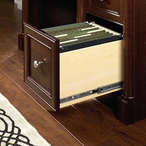 Sauder 412116 Palladia Computer Desk, L: 53.15" x W: 23.47" x H; 30.04", Select Cherry finish