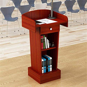 CAMBOS Lectern Podium Stand - Simple Modern Welcome Reception Desk