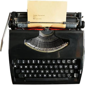 XLTEAM Classic Nostalgia Typewriter - Portable Manual Vintage Literary Retro Collection Gift