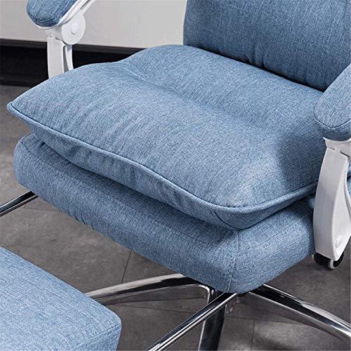 Fabric Computer Chair Boss Reclining Swivel Gaming Office Chair, Gray/Grey/Pink