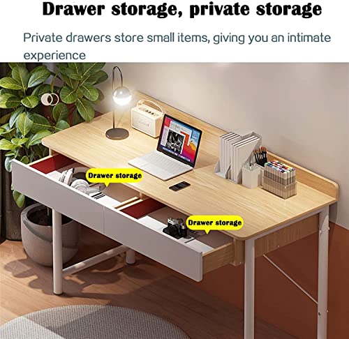 SYLTER Office Conference Gaming Desk Computer Desk with Drawers
