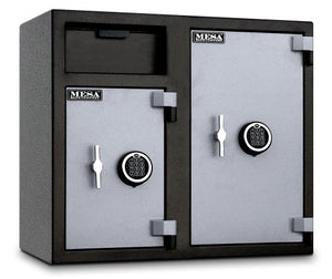 Mesa Safe MFL2731EE Depository Safe, 2.6 Left and 4.7 Right Interior Cubic feet, 2 Compartments