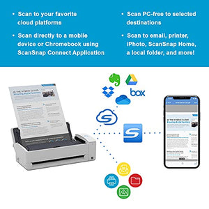 ScanSnap iX1300 Compact Wireless Double-Sided Color Document Scanner