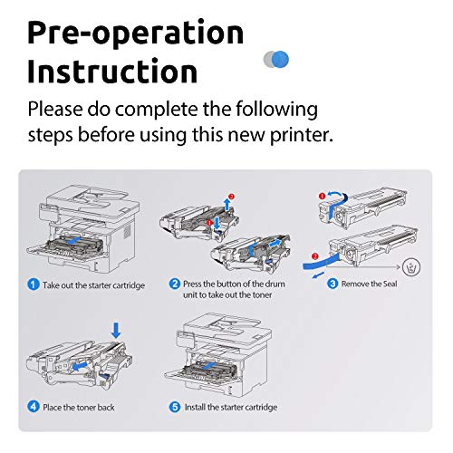 Pantum M7102DW Monochrome Laser Multifunction Printer with Copier Scanner, High Print and Copy Speed, Auto-Duplex Printing, Wireless Networking & USB 2.0