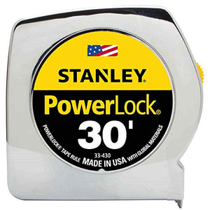 Stanley PowerLock Tape Measure (Master Carton of 24, 30-Foot)