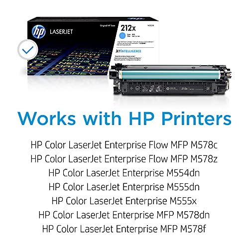 HP 212X | W2121X | Toner-Cartridge | Cyan | High Yield