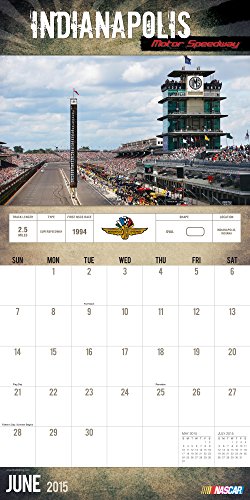 Tracks of Nascar 2015 Calendar