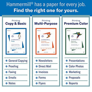 Hammermill Printer Paper, Premium Color 28 lb Copy Paper, 12 x 18 - 4 Ream (2,000 Sheets) - 100 Bright, Made in the USA, 106125C