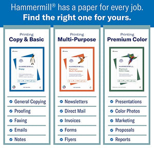 Hammermill Cardstock, Premium Color Copy, 100 lb, 19 x 13-3 Pack (750 Sheets) - 100 Bright, Made in the USA Card Stock, 133242C, White