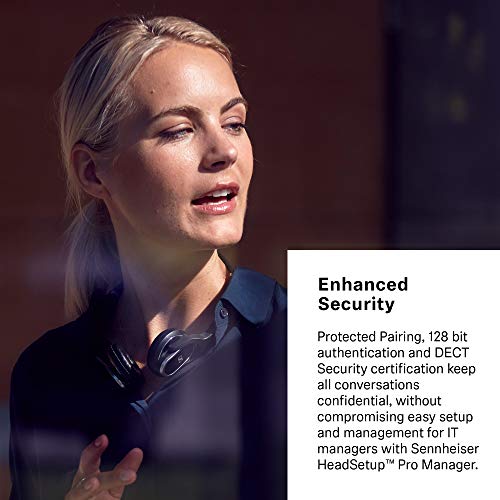 Sennheiser SD Pro 2 (506008) - Double-Sided Multi Connectivity Wireless Headset for Desk Phone & Softphone/PC Connection, Ultra Noise-Cancelling Microphone (Black)