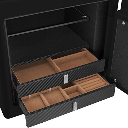 Barska AX13106 Keypad Jewelry Safe Black Interior, One Size, Multi
