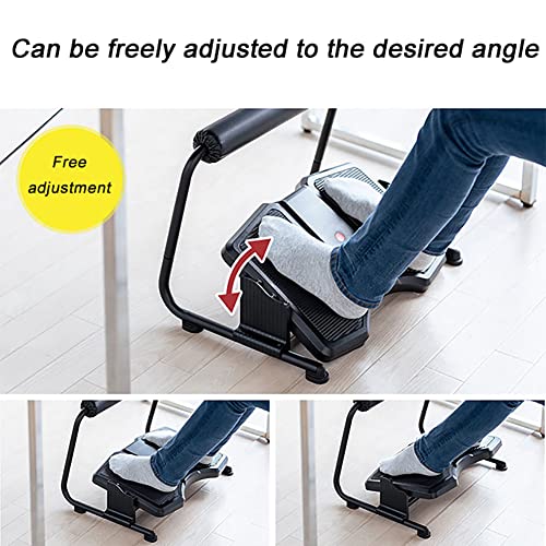 Generic Adjustable Lift Foot Pedal - 3 Height Adjustments, Massage Surface, Under Desk Footrest