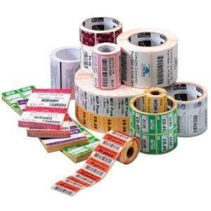 Zebra Technologies 10010055 Z-Select 4000D 7.5 mil Paper Tag, Direct Thermal, Perforated, Sensing Notch, 3.25" x 1.875", 1" Core, 5" OD (Roll of 1170, Case of 6 Rolls) (Pack of 6)