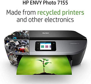 HP ENVY Photo 7155 All-in-One Photo Printer with Wireless Printing, HP Instant Ink, Works with Alexa (K7G93A)