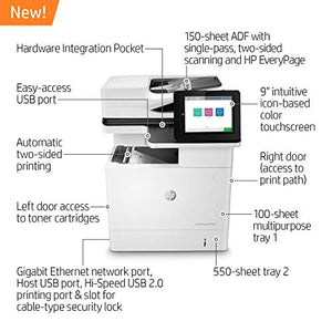 HP LaserJet Enterprise MFP M635h Monochrome Multifunction Printer (7PS97A)