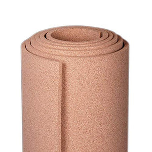Manton Cork Roll, 100% Natural, 4' x 12' x 1/2" - Thickest Available
