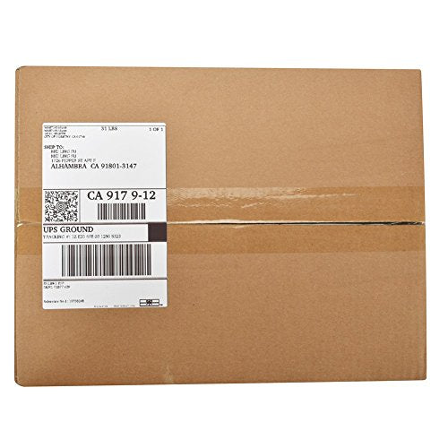 MFLABEL 100 Rolls of 250 4x6 Direct Thermal Mailing Shipping Postage Labels for Zebra 2844 Zp-450 Zp-500 Zp-505