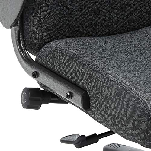 Mayline 6446AG2110 Comfort Series Big and Tall 500 lb. Task Chair with Pivot Arms, Gray/Charcoal