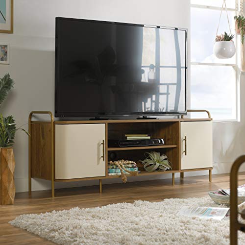 Sauder Entertainment Credenza for TVs up to 54" in Sindoori Mango Finish