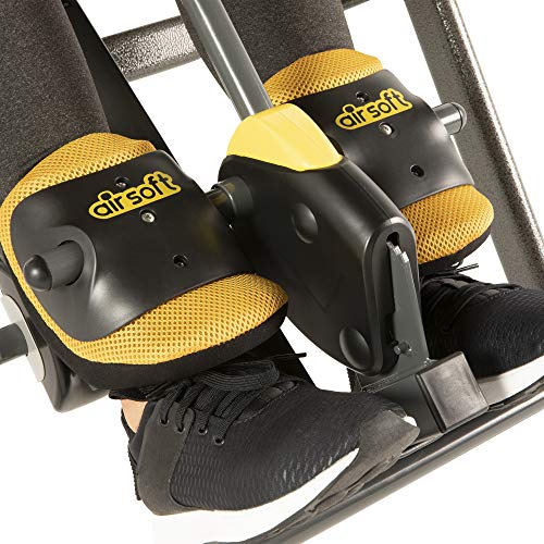 IRONMAN Gravity 5000 Highest Weight Capacity Inversion Table with NO Pinch Airsoft Ankle Holder and SURELOCK Ratchet System