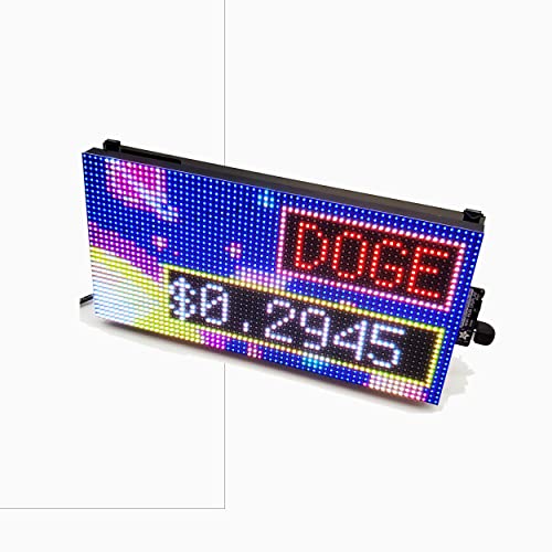 Bitcoin Ticker - Crypto Ticker - Stocks Ticker - Bitcoin prices live - Cryptocurrency price tracker - BTC ETH DOGE and more