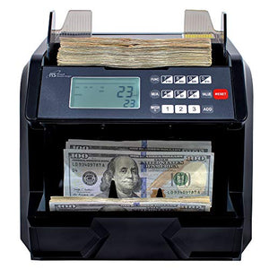 Royal Sovereign High Speed Money Counting Machine, with UV, MG, IR Counterfeit Bill Detector & Value Counting (RBC-EG100)