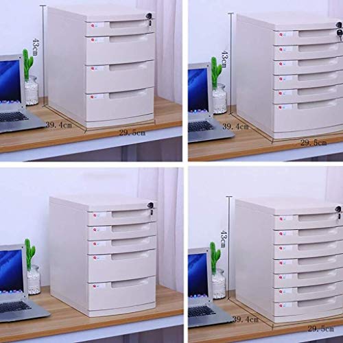 File Cabinets Flat File Desktop Storage Box Furniture Archive Cabinet with Lock